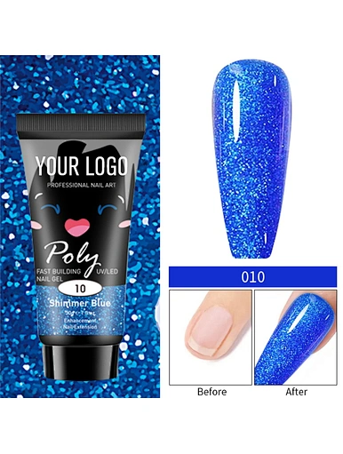 glitter color gel manufacturers
